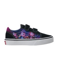 Zapato KPop Demon Hunters x Vans niños pequeños Old Skool V