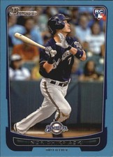 2012 Bowman Draft Blue #29 Norichika Aoki/500 - BB
