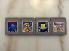 GameBoy Lot of 4: Tetris, Donkey Kong, Mario Land, Game & Watch NTSC-U/C