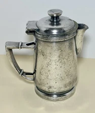 Vintage Hilton Hotel NAKAZATO Silverplate Tea Pot 10oz Made In Japan