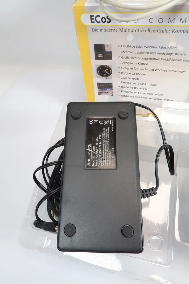 ESU 50210 ECoS 2 Central Command Station avec alimentation modélisme ferroviaire dans sa boîte d'origine - Photo 4/4