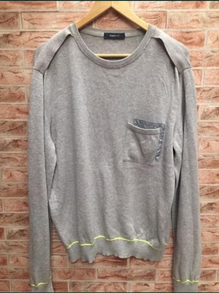 Men Ermenegildo Zegna Sweater Grey 40 /L / 48