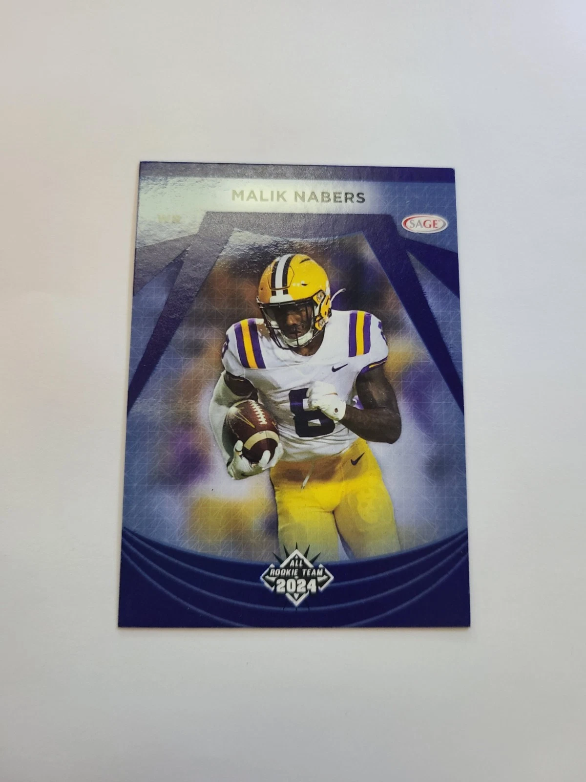Malik Nabers Sage #114 Purple