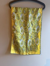 Vintage Vera Neumann Paisley Geometric Print Scarf Boho Mod MCM Hippy Chic