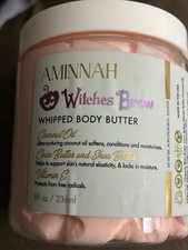 Aminnah Witches Brew Body Masło pachnie jak świeże babeczki z kremem maślanym 