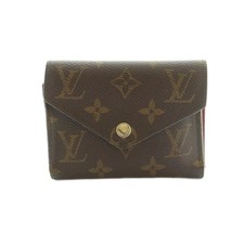 Louis Vuitton Portefeuille Victorine M41938 Monogram Canvas Wallet Brown