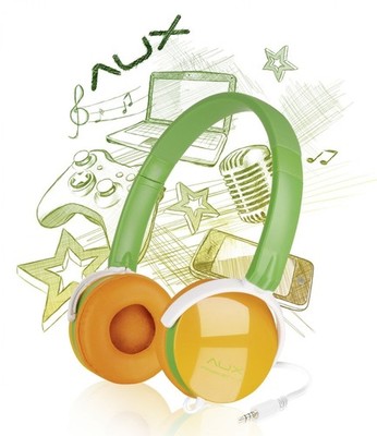 Speedlink AUX On-Ear Headset 3,5mm Klinke Kopfhörer + Mikrofon Handy MP3 Hifi ..