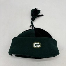 Green Bay Packers Beanie Pom Pom Uncuffed OSFA One Size Official Knit Cap NWOT