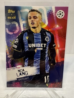 Topps Steve Aoki 2021/22 UEFA Champions League Club Brugge Noa Lang