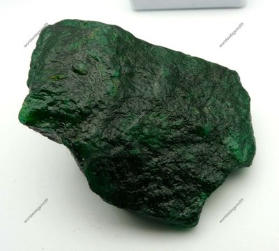 1066 Ct Genuine Colombian Green Emerald Certified Natural Rough Gemstone