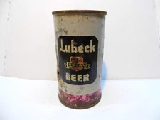 LUBECK ROYAL FLAT TOP BEER CAN~LUBECK BRG, CHICAGO, ILL