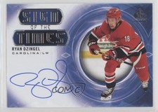 2020-21 SP Authentic Sign of the Times Ryan Dzingel #SOTT-RD Auto 0c3