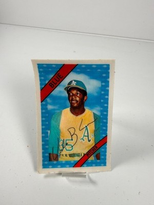 1972 Kellogg's 3-D Super Stars - Vida Blue #09 Career ERA 2.35