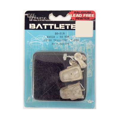 Ral Partha Battletech Maxim - 50 Ton Hover Transport (Blue Card) Pack ...