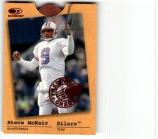 1997 Donruss Steve McNair Passing Grade #/3000 #5