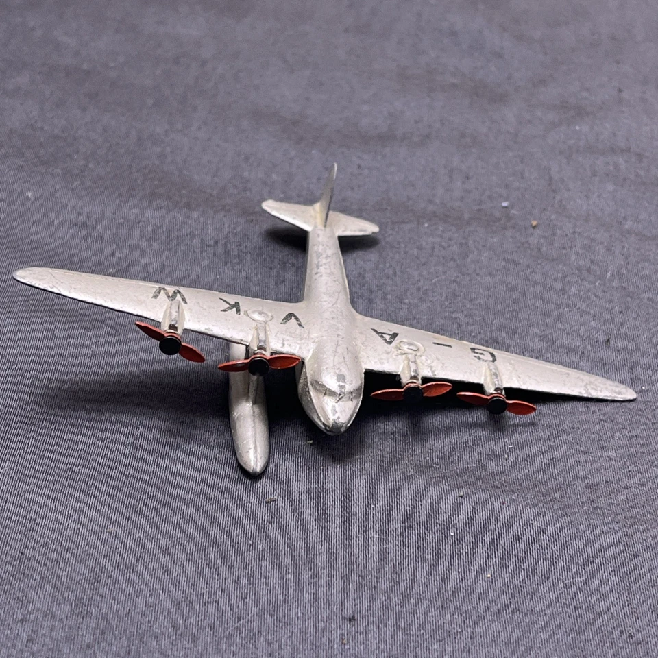 Vintage Dinky Toys 63b Seaplane (Short S.20 Mercury) + Beachcraft S35 Bonanza - Image 3 of 4