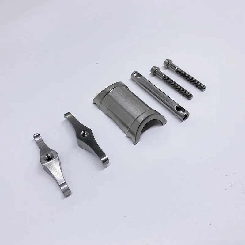 Tija de sillín de titanio para tijas de sillín de bicicleta plegables Brompton 31,8 mm/34,9 mm Foto 4 de 4