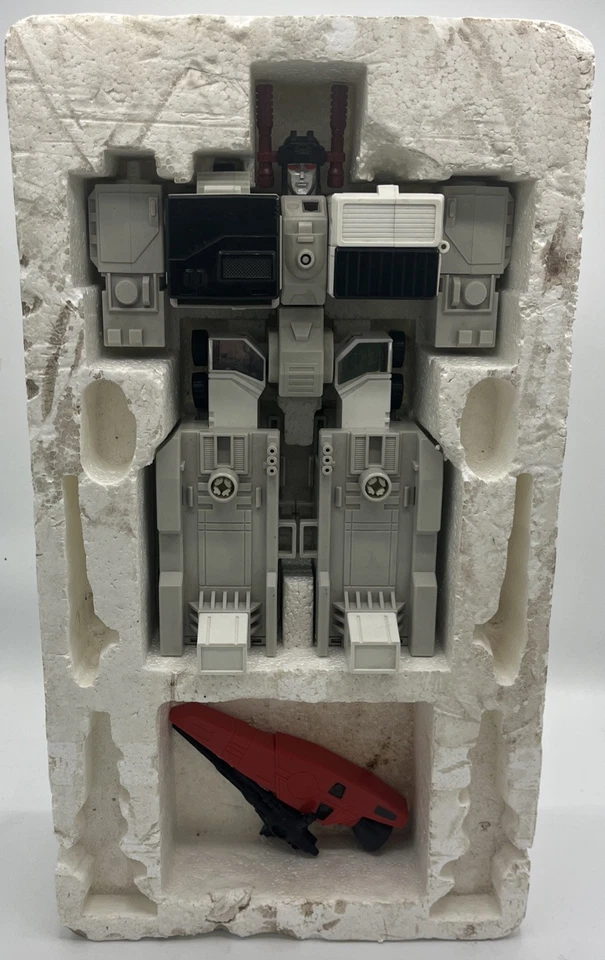 1985 G1 Metroplex & 86 G1 Galvatron Transformer Hasbro Action Figure, Voltron, - Image 2 of 4