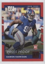 2017 Panini Donruss Press Proof Red Damon Harrison #173 0q3