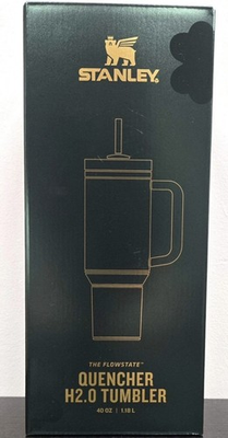 #ad Stanley St. Patrick#x27;s Day Shamrock Green Gold Quencher Tumbler 40 OZ H2.0 FlowSt $79.99