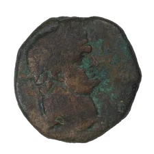 Judaea Ascalon Vespasian 69-79 AD AE23 Ancient Roman Provincial Bronze Coin Rare