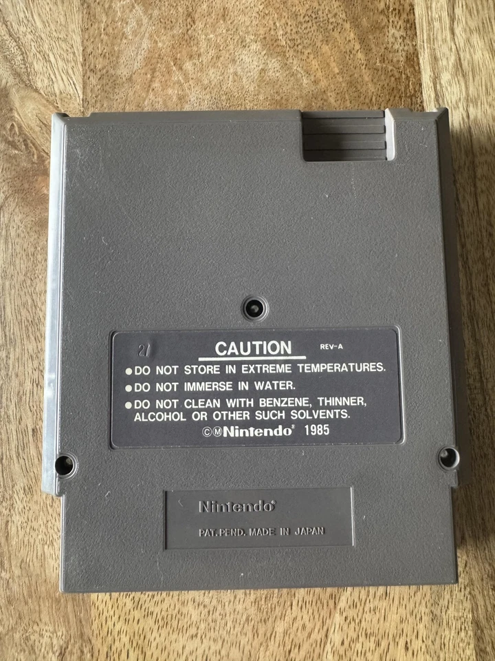 Винтажный игровой картридж Street Fighter 2010 NES Capcom Nintendo протестирован в Японии - Изображение 3 из 3