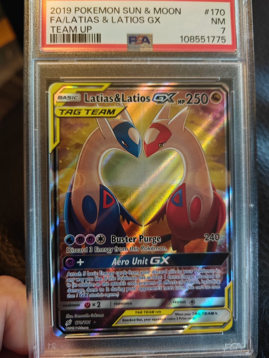 Latias&Latios GX 英語版170/181 Pokémon METAL Latias & Latios GX (Alternate Full Art) 170