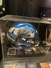 Barry Sanders Signed Detroit Lions Helmet Beckett Authenticated Custom Speedflex