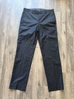 Calvin Klein Mens Black Dress Pants 32x32 Slim Tailored Stretch Career Work — photo 1