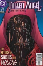 Fallen Angel #19 FN; DC | Peter David Sachs Violens - w/Bag+Board