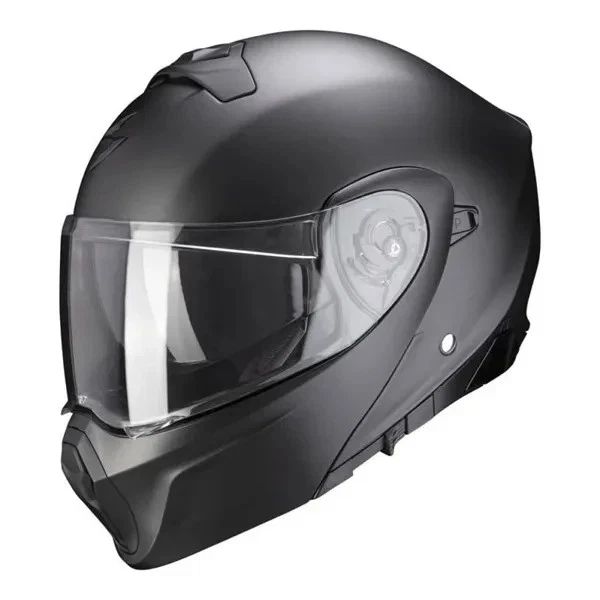 Scorpion Exo-930 Up Matt Black Flip Motorcycle Helmet Small 55cm, photo 1 of 3