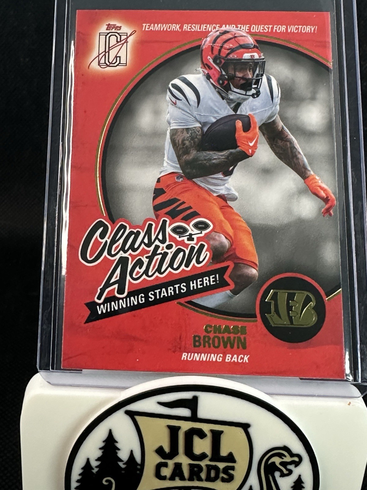 2025 Topps Signature Class - Class Action Chase Brown #CA-7