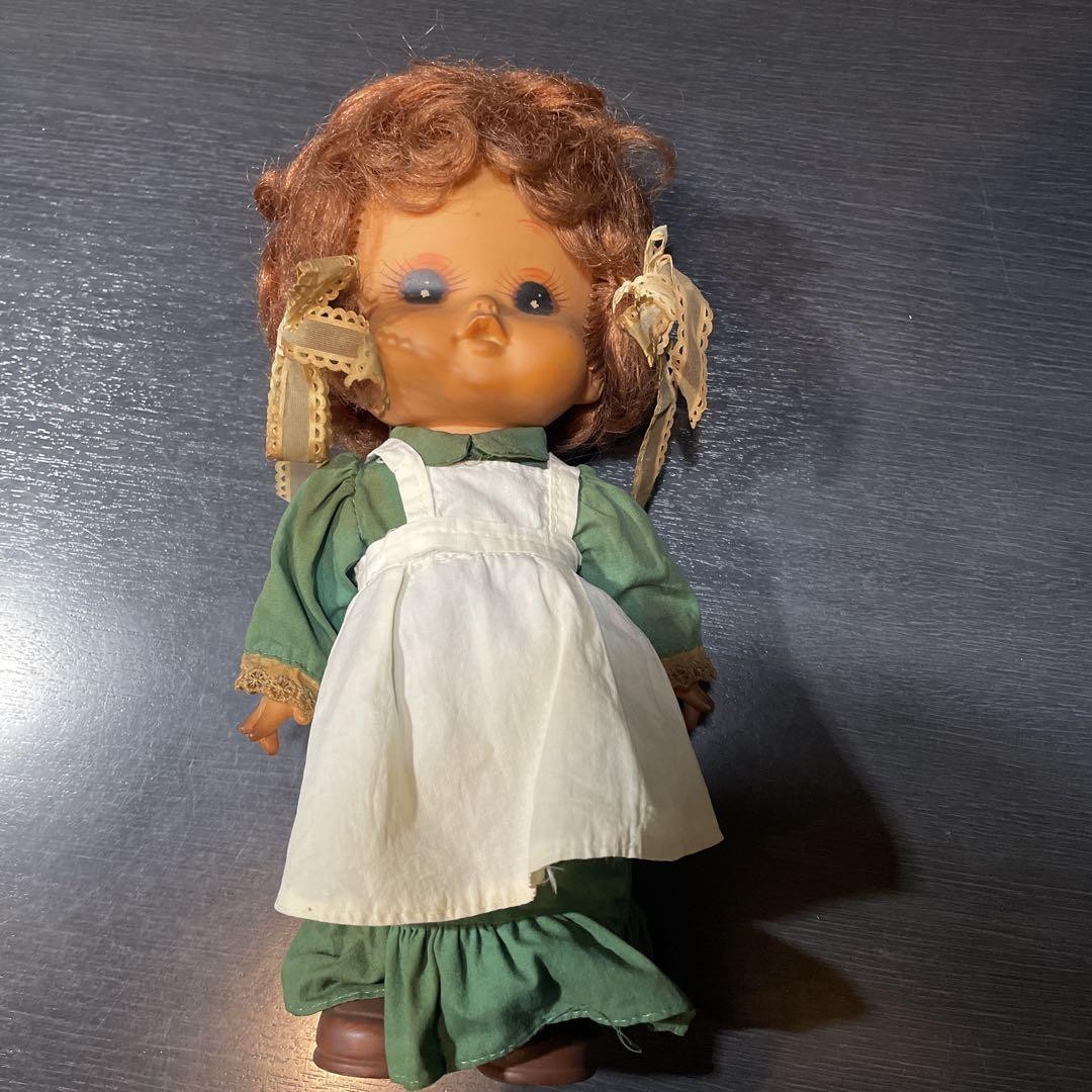 Sekiguchi Mademoiselle Jeje Doll Showa Retro Girl 30Cm Redhead Anne
