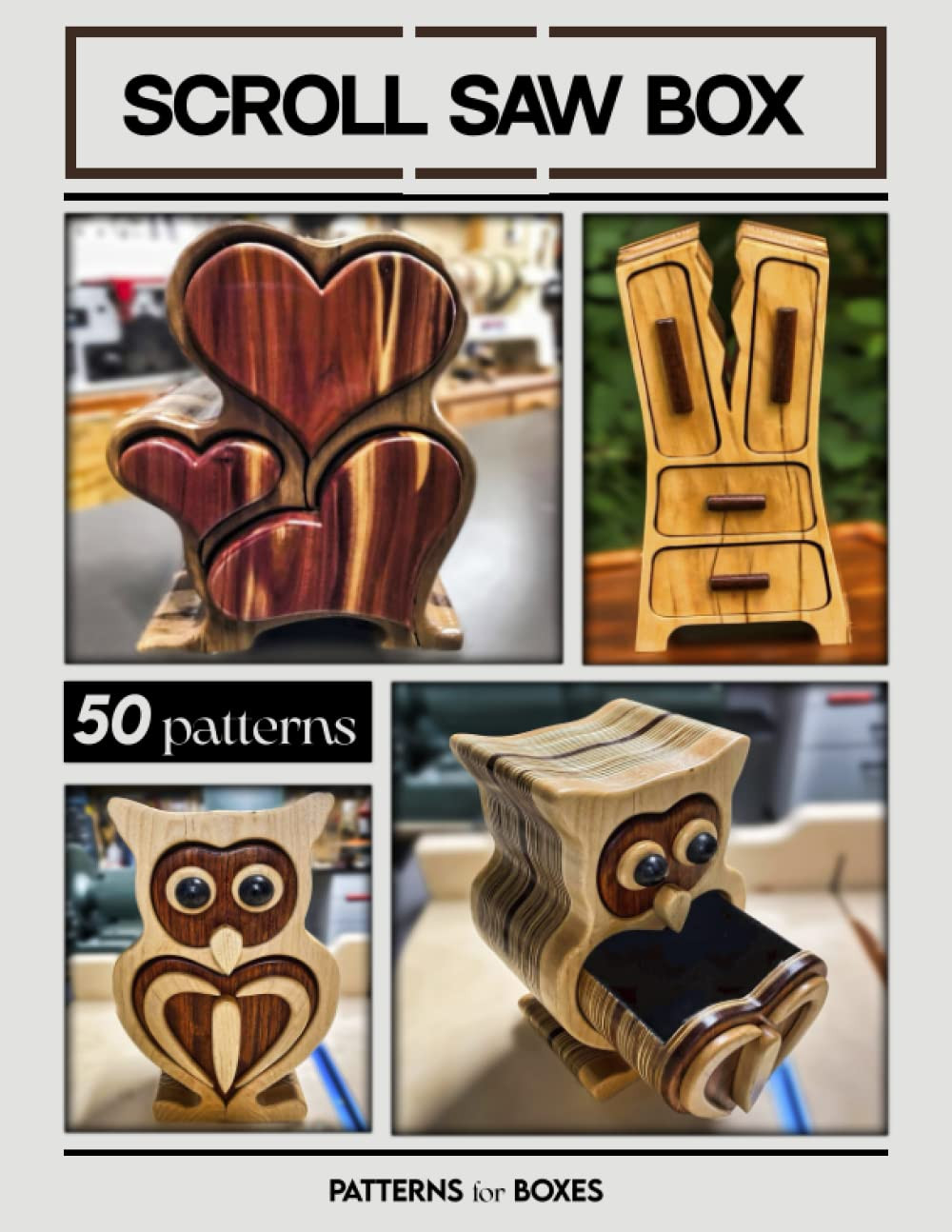 Box Patterns For Boxes: Woodworking Scroll Saw Box. Band Saw