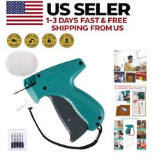 Durable Price Tagging Gun for Clothing - Includes 1000 Fasteners  6 Needles
