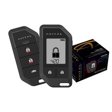 Avital 2 Way Car Security System 3308L LCD Remote Start
