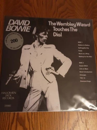 David Bowie Wembley Wizard Vinyl LP rare edition Excellent Still Sealed
