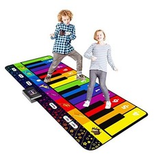 6 ft. Floor Piano Mat for Kids  Toddlers, Giant Piano 6 ft Rainbow Piano Mat