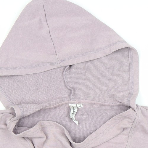 Lonsdale maglione donna viola con cappuccio taglia 12 - Foto 12 di 12