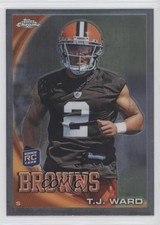 2010 Topps Chrome TJ Ward #C149 8d2