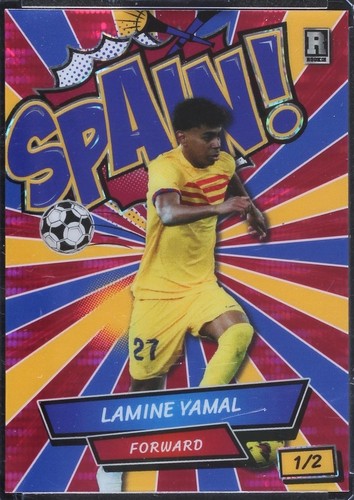 2024 Wild Card Splat Lamine Yamal 1/2 🔥 Rookie 🔥 National