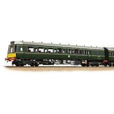 Bachmann 35-503 Class 117 3-Car DMU R334 BR Green Small Yellow Panels OO Gauge