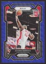 2023-24 Panini Prizm #286 Adama Sanogo Prizms Blue Wave RC