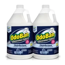 OdoBan 1 Gal. Night Ice Disinfectant and Odor Eliminator, Multi-Purpose (2-Pack)