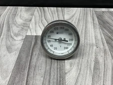 Weksler Instruments K-6 Bimetal Thermometer  3” w/Stem 2° SUBD USA #81D112