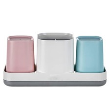 Toothbrush Holder for Bathroom, Kids Toothbrush Holder with Cups, Electric To...