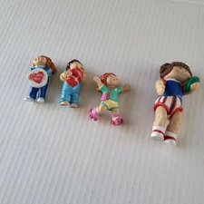 Vintage 1984 Cabbage Patch Kids Posable PVC 3.5” & 3-2" Lot Of 4