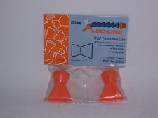 Loc-Line 1/2" Hose 1/8" x 1 1/4" Flare Nozzle Fittings 51807 NEW