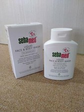 NEW Sebamed LIQUID FACE BODY WASH For Sensitive Skin 100 Soap-Alkali Free 200ml