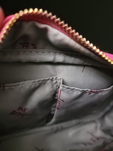 Tarjeta de diamantes BETSEY JOHNSON Bank of Betsey/bolso de hombro/bandolera nuevo con etiquetas - Imagen 6 de 9